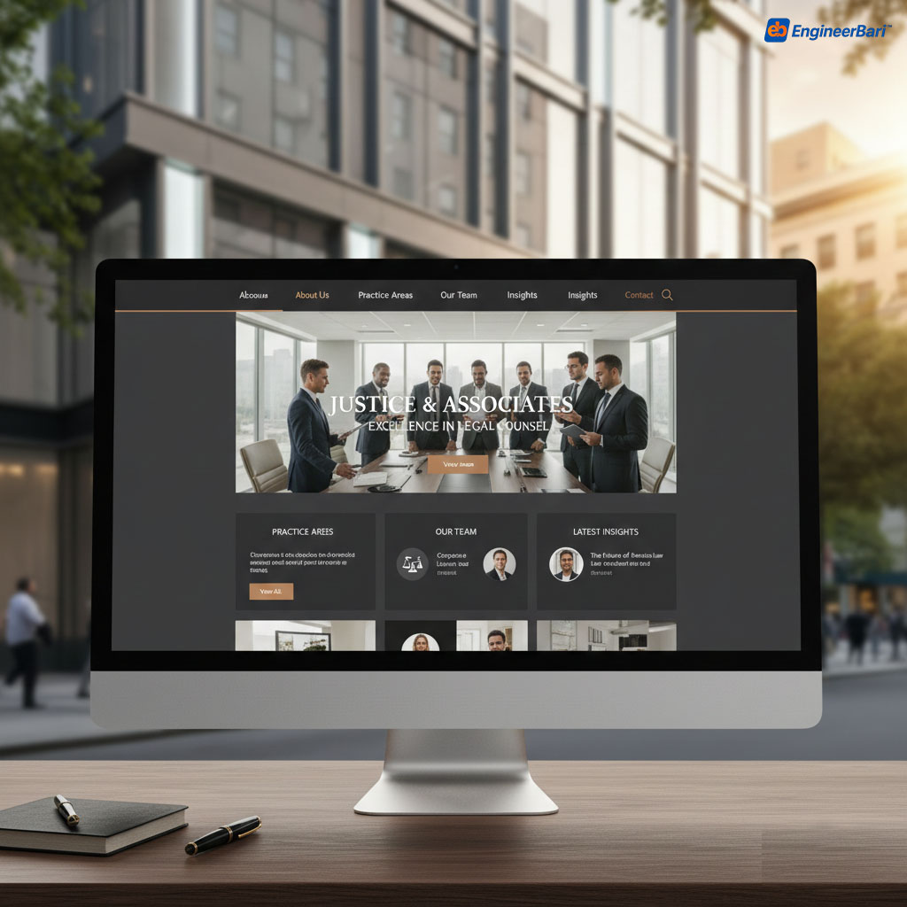 Professional Law Firm Website Development (PHP Laravel)