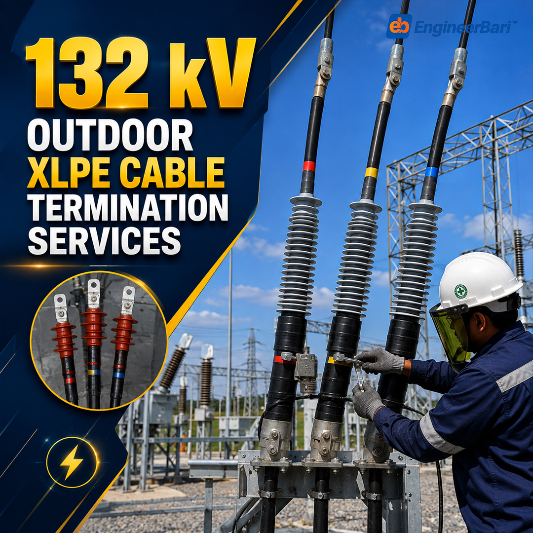 132 kV Outdoor XLPE Cable Termination Services